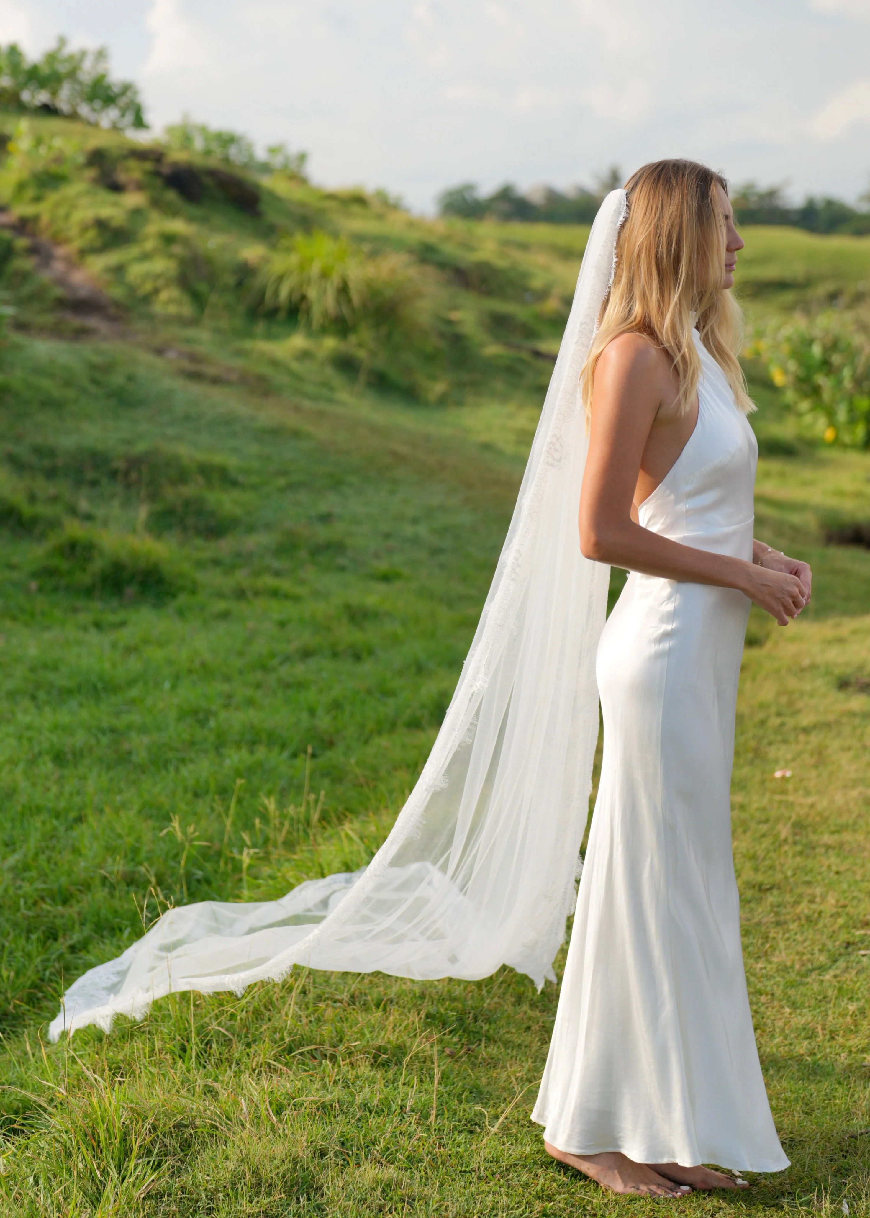 Lace Veil, Single Tier, Cathedral Length - Image 14