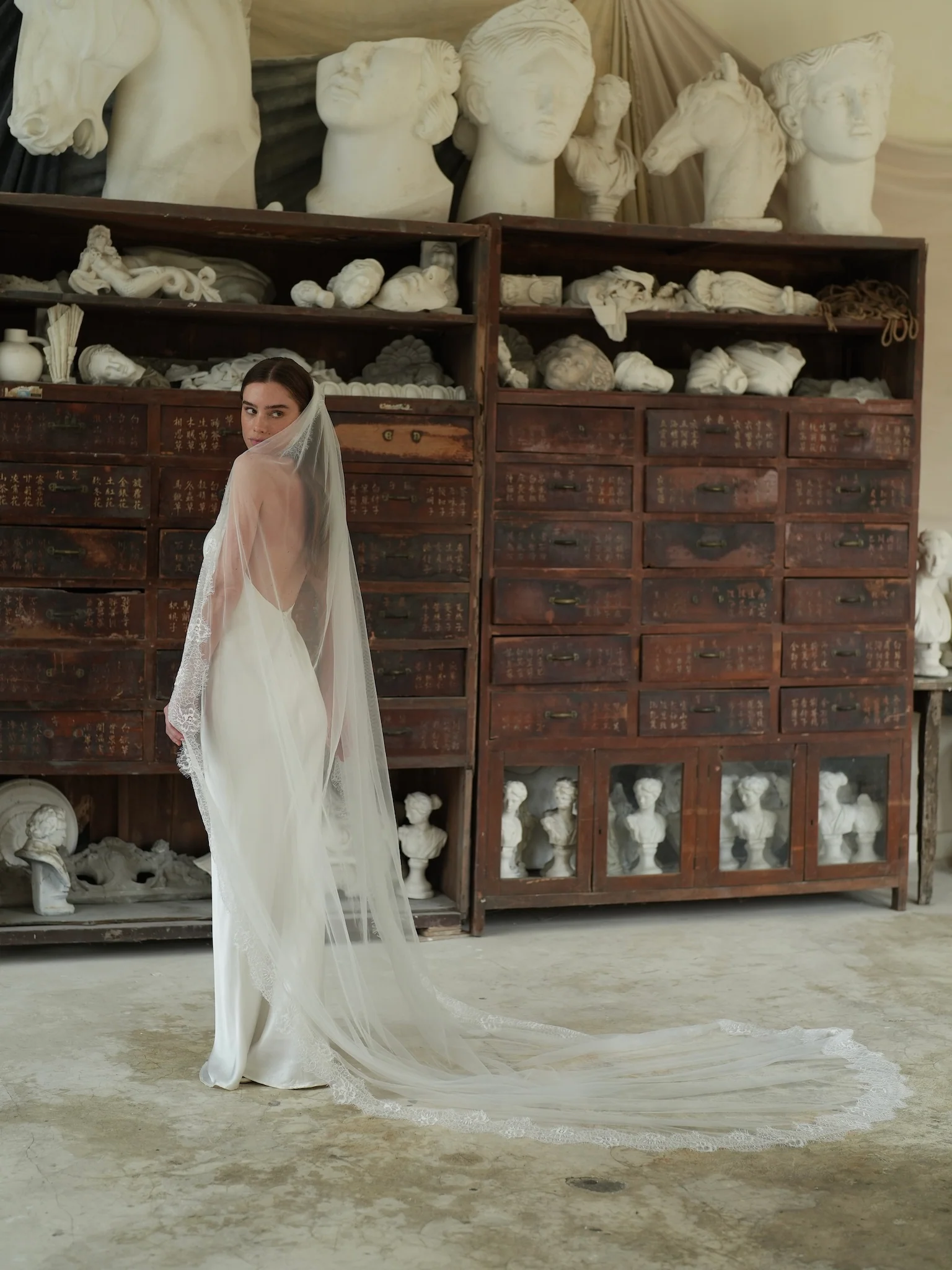 Lace Veil, Single Tier, Cathedral Length - Image 8